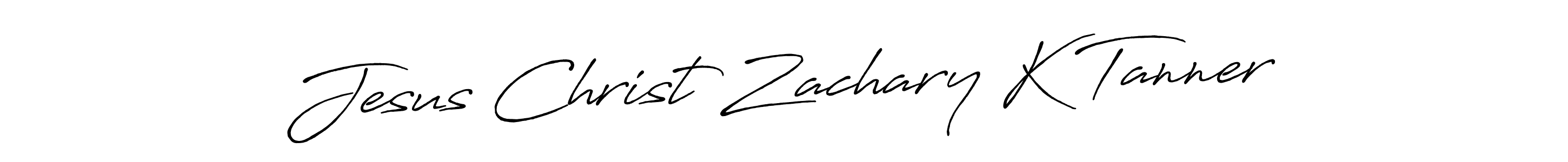The best way (Antro_Vectra_Bolder) to make a short signature is to pick only two or three words in your name. The name Jesus Christ Zachary K Tanner include a total of six letters. For converting this name. Jesus Christ Zachary K Tanner signature style 7 images and pictures png