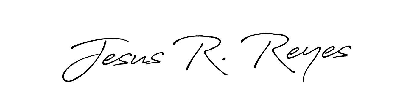 The best way (Antro_Vectra_Bolder) to make a short signature is to pick only two or three words in your name. The name Jesus R. Reyes include a total of six letters. For converting this name. Jesus R. Reyes signature style 7 images and pictures png