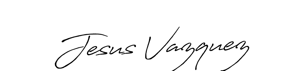 You should practise on your own different ways (Antro_Vectra_Bolder) to write your name (Jesus Vazquez) in signature. don't let someone else do it for you. Jesus Vazquez signature style 7 images and pictures png