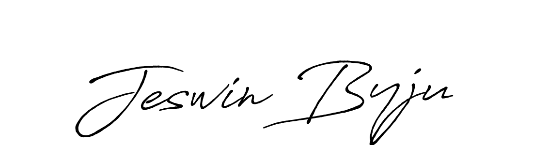 It looks lik you need a new signature style for name Jeswin Byju. Design unique handwritten (Antro_Vectra_Bolder) signature with our free signature maker in just a few clicks. Jeswin Byju signature style 7 images and pictures png