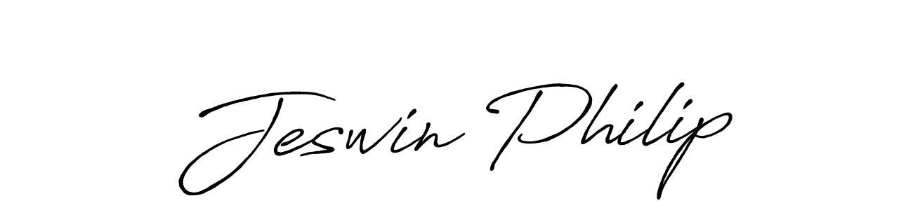 Make a short Jeswin Philip signature style. Manage your documents anywhere anytime using Antro_Vectra_Bolder. Create and add eSignatures, submit forms, share and send files easily. Jeswin Philip signature style 7 images and pictures png