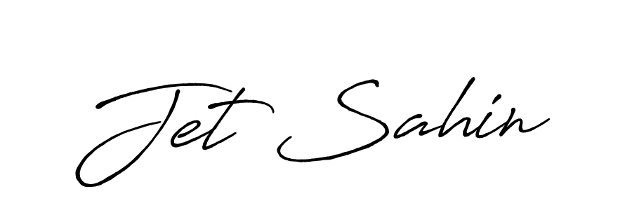This is the best signature style for the Jet Sahin name. Also you like these signature font (Antro_Vectra_Bolder). Mix name signature. Jet Sahin signature style 7 images and pictures png