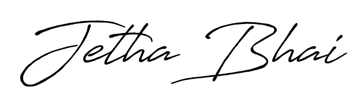 Make a beautiful signature design for name Jetha Bhai. Use this online signature maker to create a handwritten signature for free. Jetha Bhai signature style 7 images and pictures png