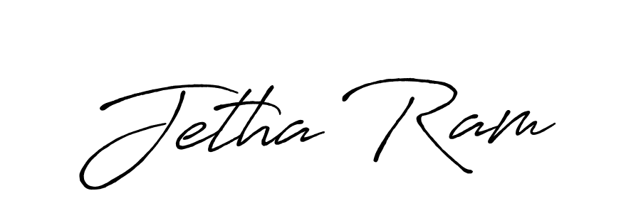 The best way (Antro_Vectra_Bolder) to make a short signature is to pick only two or three words in your name. The name Jetha Ram include a total of six letters. For converting this name. Jetha Ram signature style 7 images and pictures png