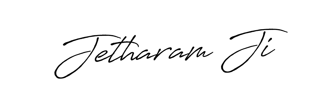 Also we have Jetharam Ji name is the best signature style. Create professional handwritten signature collection using Antro_Vectra_Bolder autograph style. Jetharam Ji signature style 7 images and pictures png