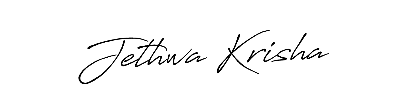 This is the best signature style for the Jethwa Krisha name. Also you like these signature font (Antro_Vectra_Bolder). Mix name signature. Jethwa Krisha signature style 7 images and pictures png