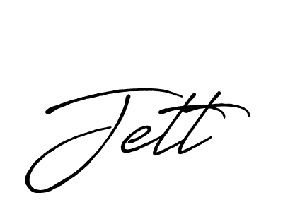 How to make Jett name signature. Use Antro_Vectra_Bolder style for creating short signs online. This is the latest handwritten sign. Jett signature style 7 images and pictures png