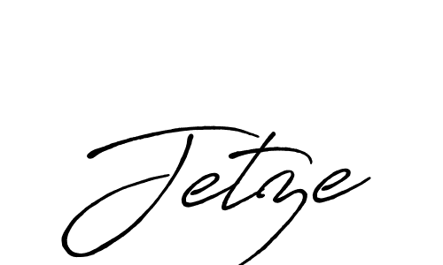 Make a beautiful signature design for name Jetze. Use this online signature maker to create a handwritten signature for free. Jetze signature style 7 images and pictures png