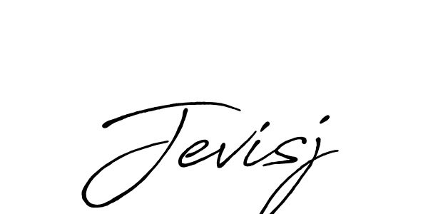 Create a beautiful signature design for name Jevisj. With this signature (Antro_Vectra_Bolder) fonts, you can make a handwritten signature for free. Jevisj signature style 7 images and pictures png