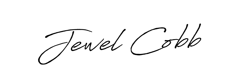 Create a beautiful signature design for name Jewel Cobb. With this signature (Antro_Vectra_Bolder) fonts, you can make a handwritten signature for free. Jewel Cobb signature style 7 images and pictures png