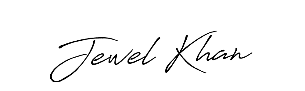 Also we have Jewel Khan name is the best signature style. Create professional handwritten signature collection using Antro_Vectra_Bolder autograph style. Jewel Khan signature style 7 images and pictures png