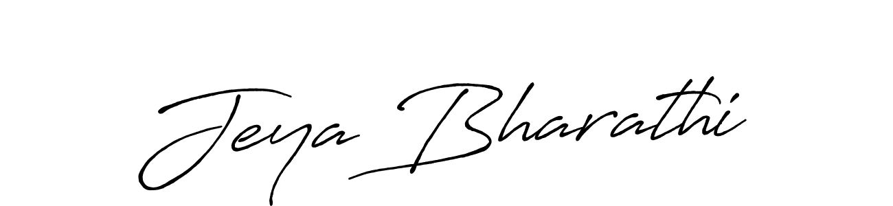 Make a beautiful signature design for name Jeya Bharathi. Use this online signature maker to create a handwritten signature for free. Jeya Bharathi signature style 7 images and pictures png