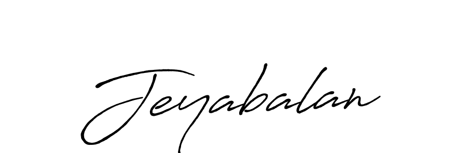 Use a signature maker to create a handwritten signature online. With this signature software, you can design (Antro_Vectra_Bolder) your own signature for name Jeyabalan. Jeyabalan signature style 7 images and pictures png