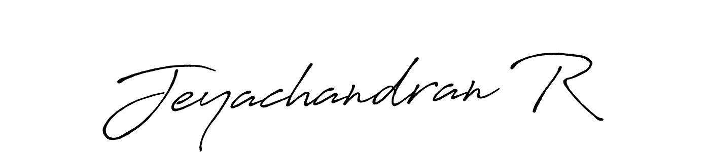 You should practise on your own different ways (Antro_Vectra_Bolder) to write your name (Jeyachandran R) in signature. don't let someone else do it for you. Jeyachandran R signature style 7 images and pictures png