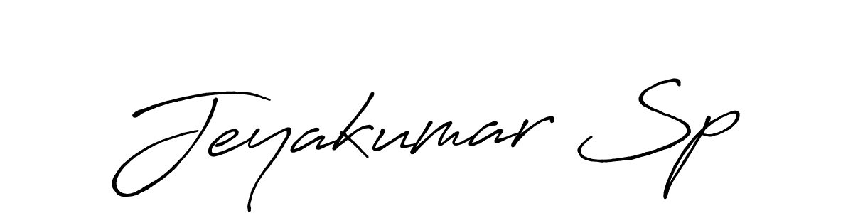 How to make Jeyakumar Sp signature? Antro_Vectra_Bolder is a professional autograph style. Create handwritten signature for Jeyakumar Sp name. Jeyakumar Sp signature style 7 images and pictures png