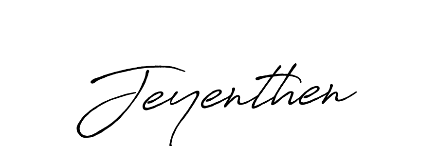 How to make Jeyenthen signature? Antro_Vectra_Bolder is a professional autograph style. Create handwritten signature for Jeyenthen name. Jeyenthen signature style 7 images and pictures png