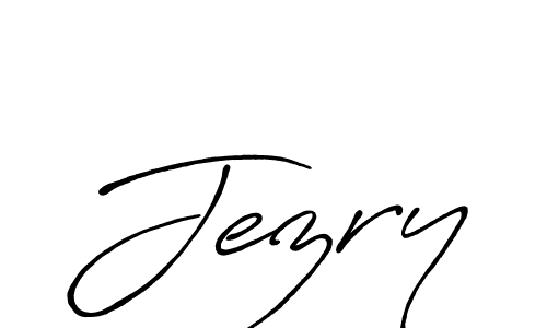 It looks lik you need a new signature style for name Jezry. Design unique handwritten (Antro_Vectra_Bolder) signature with our free signature maker in just a few clicks. Jezry signature style 7 images and pictures png