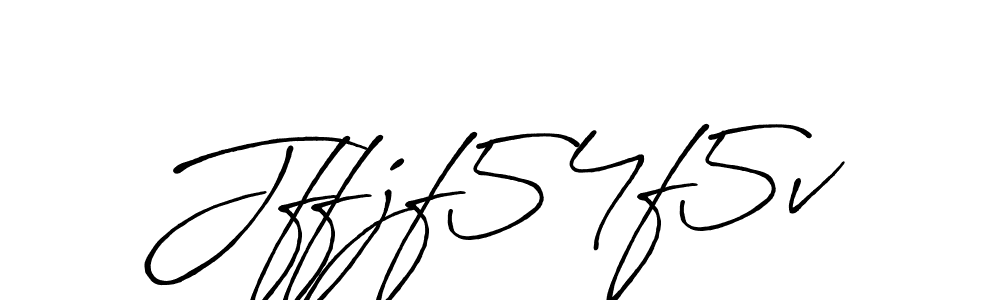 Use a signature maker to create a handwritten signature online. With this signature software, you can design (Antro_Vectra_Bolder) your own signature for name Jffjf54f5v. Jffjf54f5v signature style 7 images and pictures png