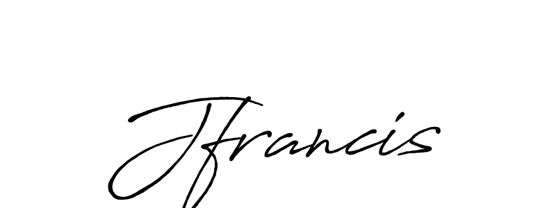 You should practise on your own different ways (Antro_Vectra_Bolder) to write your name (Jfrancis) in signature. don't let someone else do it for you. Jfrancis signature style 7 images and pictures png