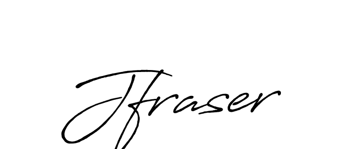 Make a beautiful signature design for name Jfraser. With this signature (Antro_Vectra_Bolder) style, you can create a handwritten signature for free. Jfraser signature style 7 images and pictures png