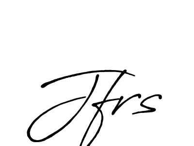 How to make Jfrs signature? Antro_Vectra_Bolder is a professional autograph style. Create handwritten signature for Jfrs name. Jfrs signature style 7 images and pictures png