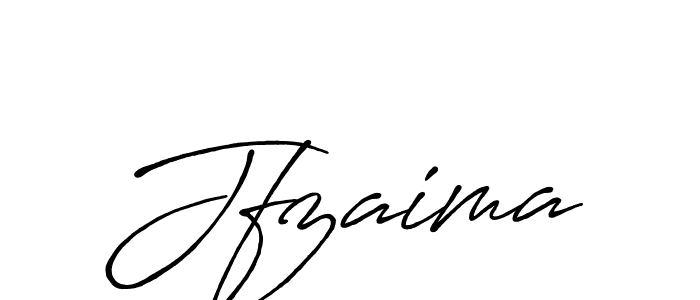 How to make Jfzaima name signature. Use Antro_Vectra_Bolder style for creating short signs online. This is the latest handwritten sign. Jfzaima signature style 7 images and pictures png