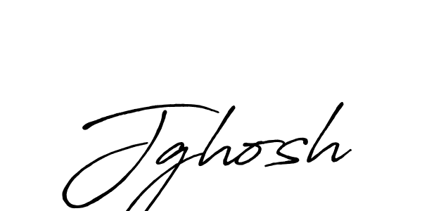 Jghosh stylish signature style. Best Handwritten Sign (Antro_Vectra_Bolder) for my name. Handwritten Signature Collection Ideas for my name Jghosh. Jghosh signature style 7 images and pictures png