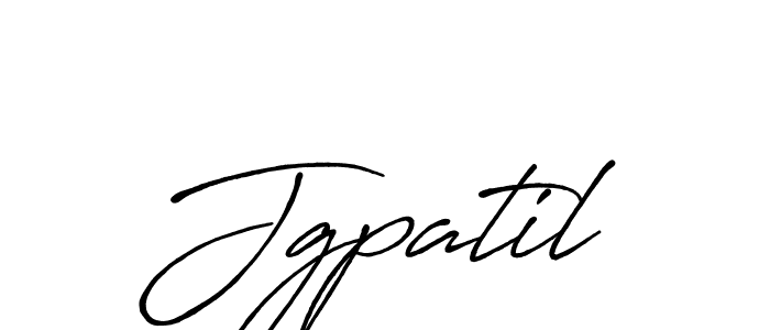 Design your own signature with our free online signature maker. With this signature software, you can create a handwritten (Antro_Vectra_Bolder) signature for name Jgpatil. Jgpatil signature style 7 images and pictures png