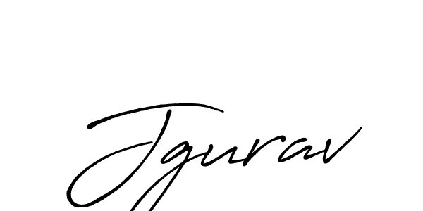 How to make Jgurav signature? Antro_Vectra_Bolder is a professional autograph style. Create handwritten signature for Jgurav name. Jgurav signature style 7 images and pictures png