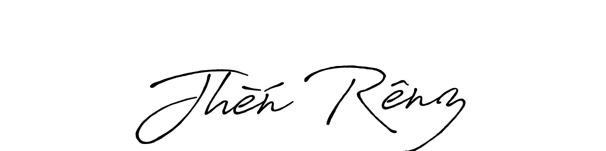 It looks lik you need a new signature style for name Jhèń Rênz. Design unique handwritten (Antro_Vectra_Bolder) signature with our free signature maker in just a few clicks. Jhèń Rênz signature style 7 images and pictures png