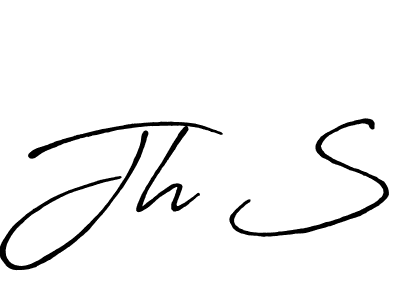 Once you've used our free online signature maker to create your best signature Antro_Vectra_Bolder style, it's time to enjoy all of the benefits that Jh S name signing documents. Jh S signature style 7 images and pictures png