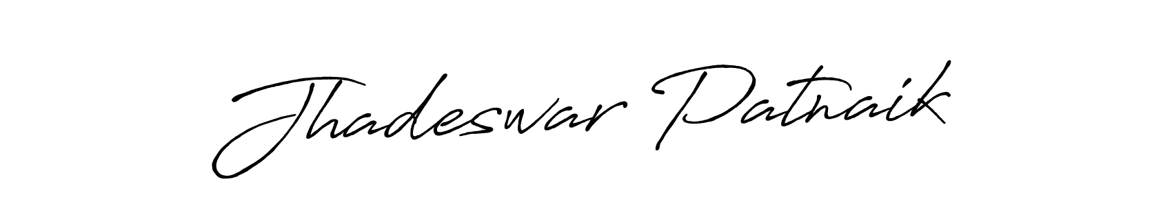 Design your own signature with our free online signature maker. With this signature software, you can create a handwritten (Antro_Vectra_Bolder) signature for name Jhadeswar Patnaik. Jhadeswar Patnaik signature style 7 images and pictures png