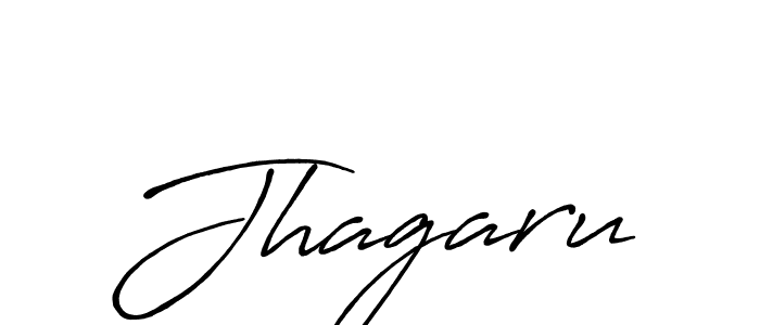 Once you've used our free online signature maker to create your best signature Antro_Vectra_Bolder style, it's time to enjoy all of the benefits that Jhagaru name signing documents. Jhagaru signature style 7 images and pictures png