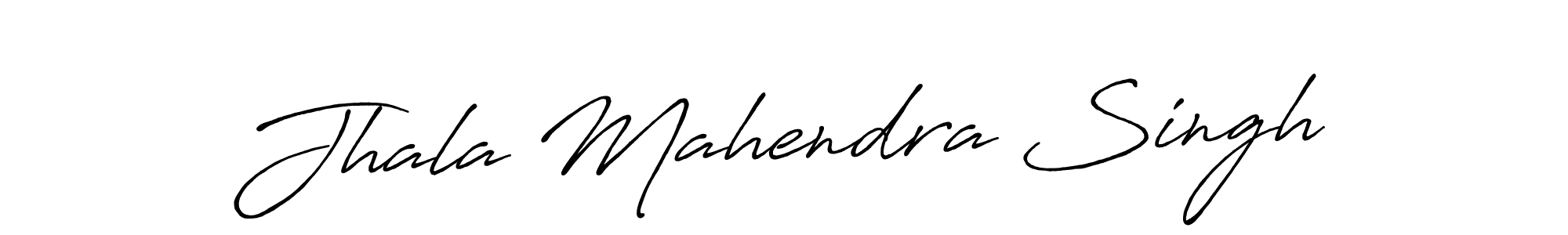 Also You can easily find your signature by using the search form. We will create Jhala Mahendra Singh name handwritten signature images for you free of cost using Antro_Vectra_Bolder sign style. Jhala Mahendra Singh signature style 7 images and pictures png