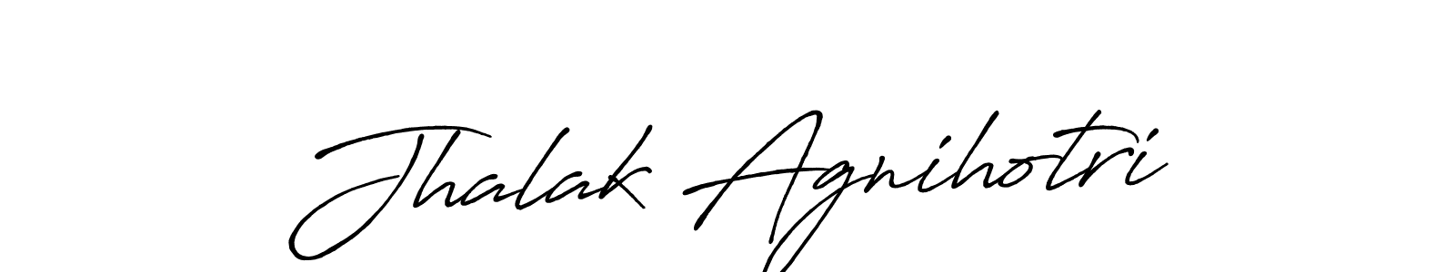 How to Draw Jhalak Agnihotri signature style? Antro_Vectra_Bolder is a latest design signature styles for name Jhalak Agnihotri. Jhalak Agnihotri signature style 7 images and pictures png