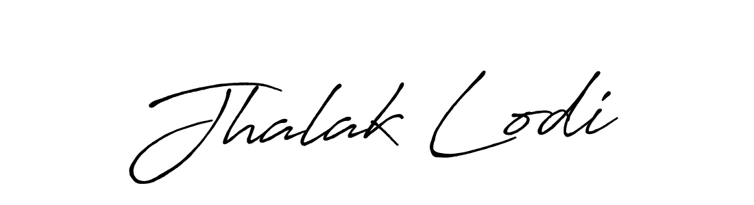 It looks lik you need a new signature style for name Jhalak Lodi. Design unique handwritten (Antro_Vectra_Bolder) signature with our free signature maker in just a few clicks. Jhalak Lodi signature style 7 images and pictures png