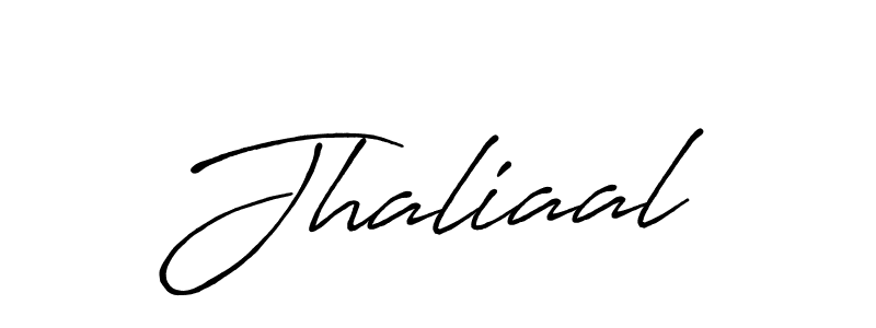 Use a signature maker to create a handwritten signature online. With this signature software, you can design (Antro_Vectra_Bolder) your own signature for name Jhaliaal. Jhaliaal signature style 7 images and pictures png