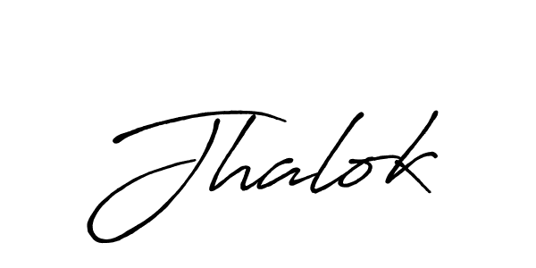 Use a signature maker to create a handwritten signature online. With this signature software, you can design (Antro_Vectra_Bolder) your own signature for name Jhalok. Jhalok signature style 7 images and pictures png