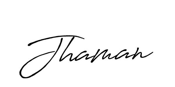 Jhaman stylish signature style. Best Handwritten Sign (Antro_Vectra_Bolder) for my name. Handwritten Signature Collection Ideas for my name Jhaman. Jhaman signature style 7 images and pictures png