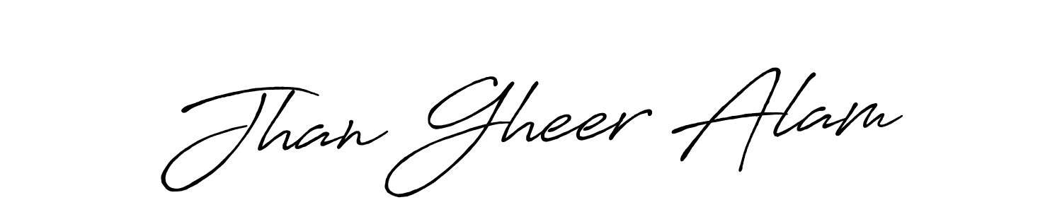 Make a beautiful signature design for name Jhan Gheer Alam. Use this online signature maker to create a handwritten signature for free. Jhan Gheer Alam signature style 7 images and pictures png