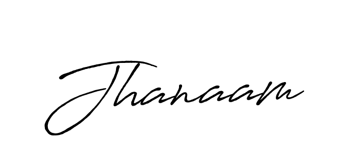 Also we have Jhanaam name is the best signature style. Create professional handwritten signature collection using Antro_Vectra_Bolder autograph style. Jhanaam signature style 7 images and pictures png