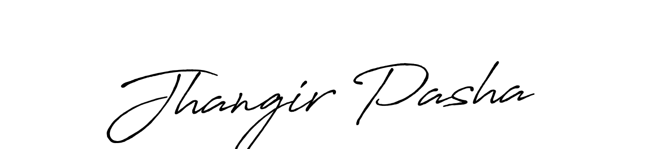 It looks lik you need a new signature style for name Jhangir Pasha. Design unique handwritten (Antro_Vectra_Bolder) signature with our free signature maker in just a few clicks. Jhangir Pasha signature style 7 images and pictures png