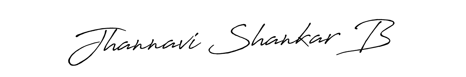 Once you've used our free online signature maker to create your best signature Antro_Vectra_Bolder style, it's time to enjoy all of the benefits that Jhannavi Shankar B name signing documents. Jhannavi Shankar B signature style 7 images and pictures png