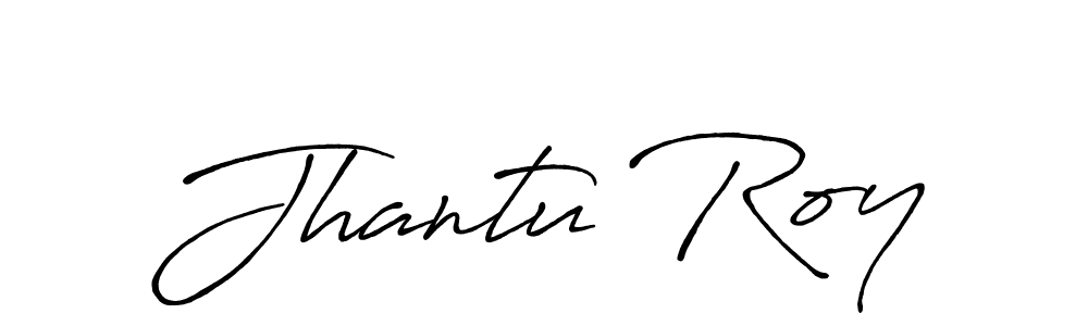 Also we have Jhantu Roy name is the best signature style. Create professional handwritten signature collection using Antro_Vectra_Bolder autograph style. Jhantu Roy signature style 7 images and pictures png