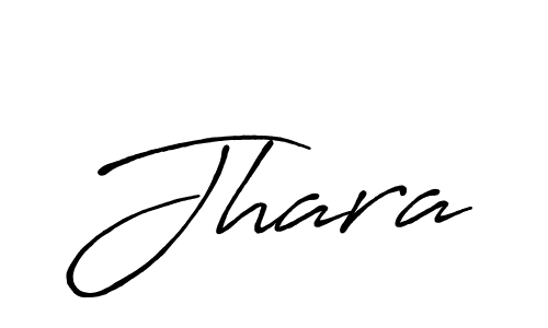 Make a beautiful signature design for name Jhara. With this signature (Antro_Vectra_Bolder) style, you can create a handwritten signature for free. Jhara signature style 7 images and pictures png