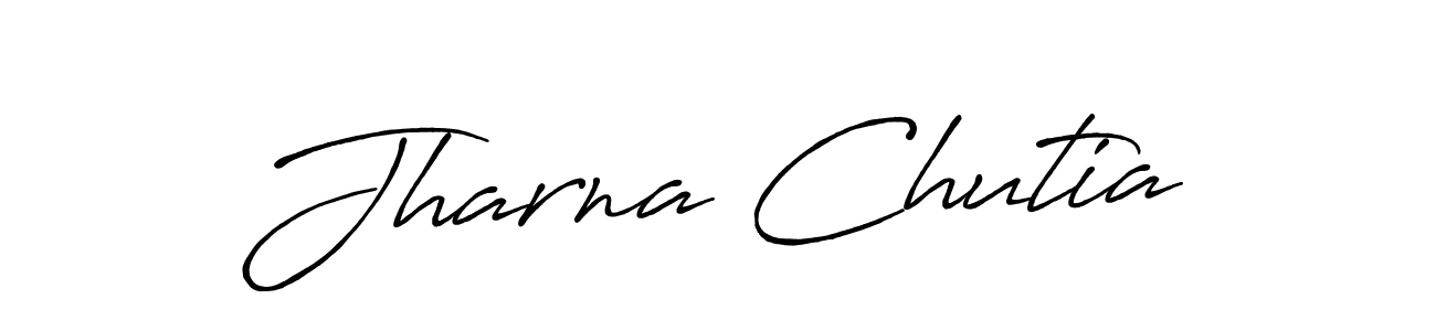 The best way (Antro_Vectra_Bolder) to make a short signature is to pick only two or three words in your name. The name Jharna Chutia include a total of six letters. For converting this name. Jharna Chutia signature style 7 images and pictures png