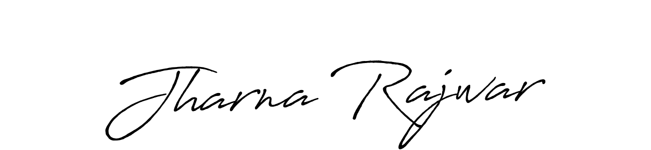 Antro_Vectra_Bolder is a professional signature style that is perfect for those who want to add a touch of class to their signature. It is also a great choice for those who want to make their signature more unique. Get Jharna Rajwar name to fancy signature for free. Jharna Rajwar signature style 7 images and pictures png