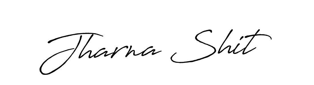 It looks lik you need a new signature style for name Jharna Shit. Design unique handwritten (Antro_Vectra_Bolder) signature with our free signature maker in just a few clicks. Jharna Shit signature style 7 images and pictures png