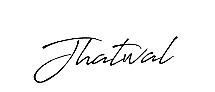 Create a beautiful signature design for name Jhatwal. With this signature (Antro_Vectra_Bolder) fonts, you can make a handwritten signature for free. Jhatwal signature style 7 images and pictures png