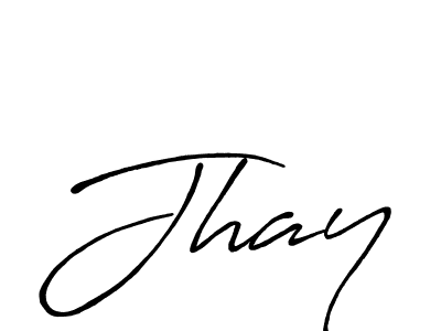 How to make Jhay name signature. Use Antro_Vectra_Bolder style for creating short signs online. This is the latest handwritten sign. Jhay signature style 7 images and pictures png